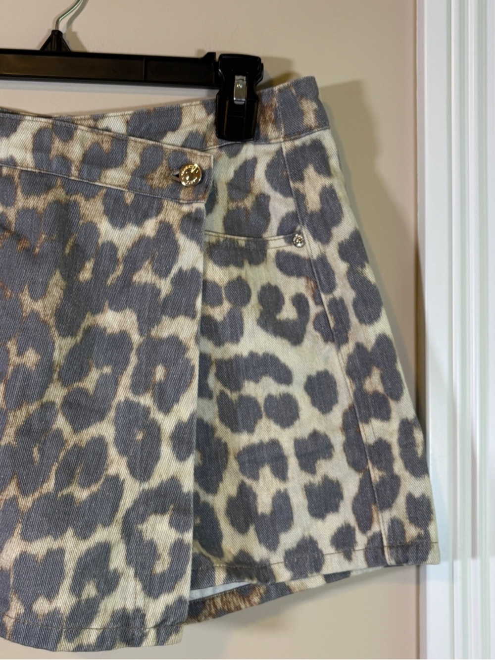 Leopard Print Mini Skort - Picture 2 of 6